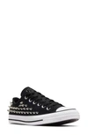 Converse Chuck Taylor® All Star® Low Top Sneaker In Black/ Silver/ White