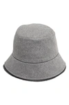 Eugenia Kim Suzuki Bucket Hat In Gray/charcoal
