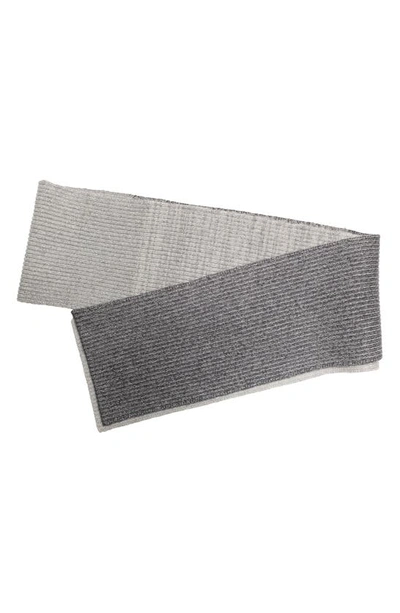 Eugenia Kim Vail Metallic Wool Blend Scarf In Gray