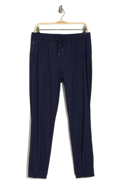 90 Degree By Reflex Warp X Sonic Drawstring Pants In Maritime Blue