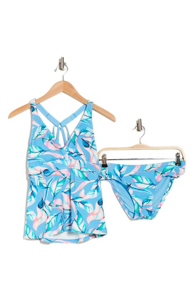Next By Athena Doheny Sport Two-piece Swimsuit In Capri Blue