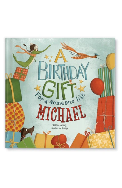 I See Me 'a Birthday Gift' Personalized Book In Green