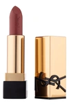 Saint Laurent Rouge Pur Couture Caring Satin Lipstick With Ceramides In Burgundy
