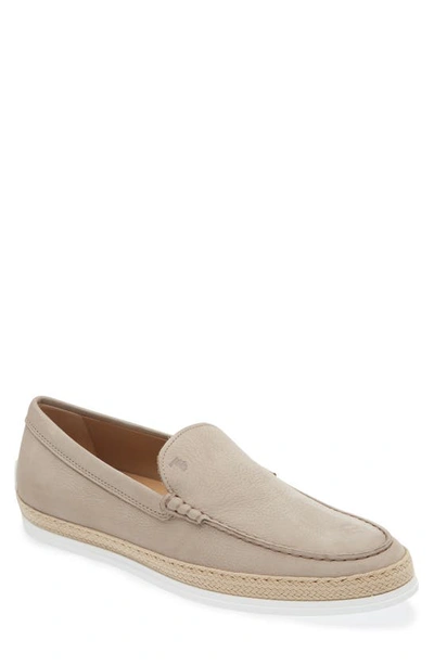 Tod's Pantofola Slip-on Sneaker In Sasso Scuro