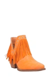 Dingo Fine N' Dandy Bootie In Orange