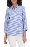 Foxcroft Kelly Button-up Shirt In Periwinkle