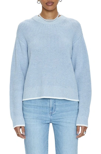 Pistola Ren Oversize Sweater In Light Blue