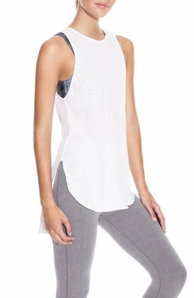 Maaji Scent Blossom High/low Tank In White