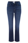 Frame Le Crop Mini Boot High Waist Jeans In Cobbert