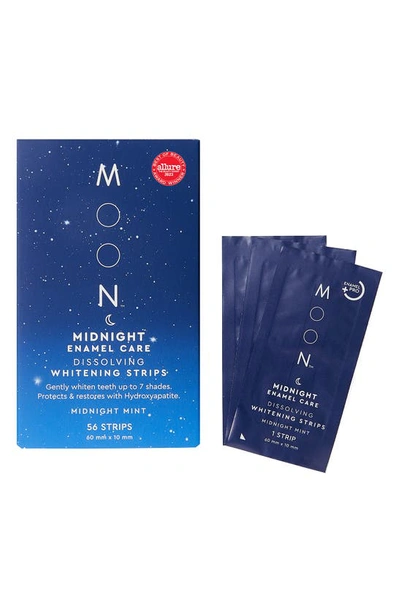 Moon Midnight Enamel Care Dissolving Whitening Strips