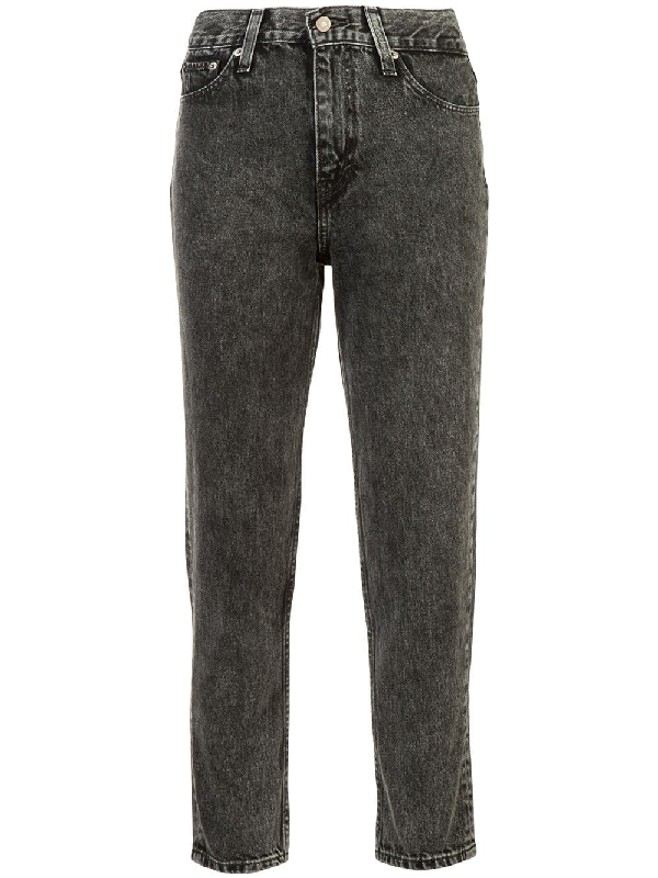 levis mom jeans grey