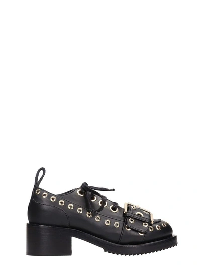 N°21 Lace Up Shoes In Black
