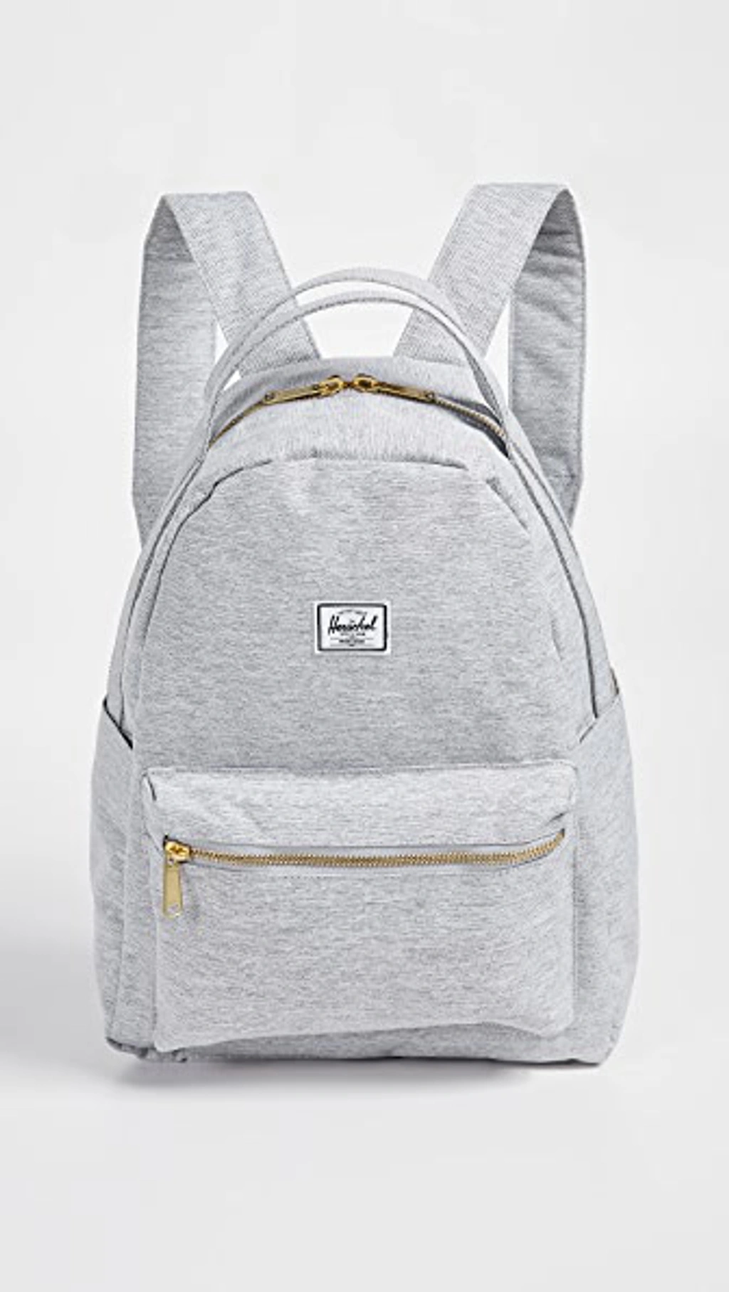 grey herschel nova mid backpack Herschel Supply Co Nova Mid Volume Backpack In Light Grey Crosshatch