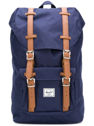 Herschel Supply Co Little America Backpack In 01894 Peacoat