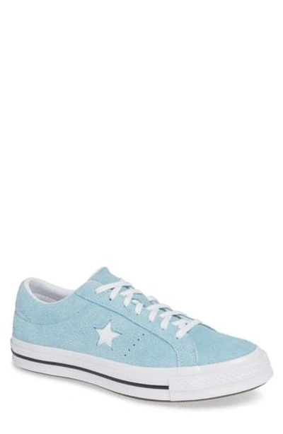 Converse One Star Low Top Sneaker In Navy Textile