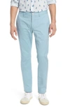Bonobos Tailored Fit Washed Stretch Cotton Chinos In Yucca Blue