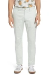 Bonobos Tailored Fit Washed Stretch Cotton Chinos In Limeade
