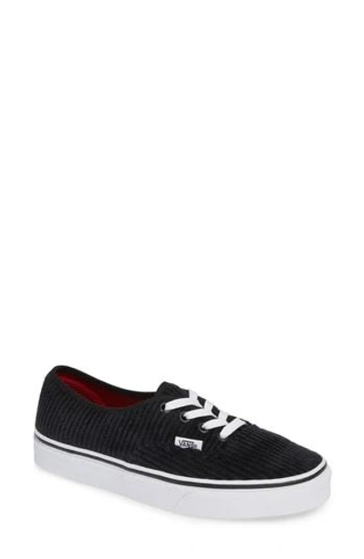 Vans Ua Authentic Design Assembly Sneaker In Black/ True White | ModeSens