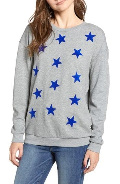 South Parade Alexa Stars Sweatshirt In Grey