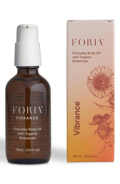 Foria Everyday Body Oil With Organic Botanicals In Brown
