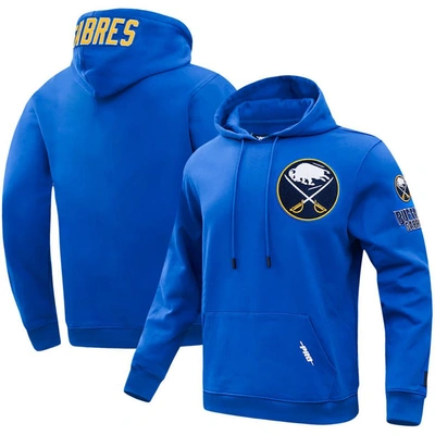 Pro Standard Royal Buffalo Sabres Classic Pullover Hoodie