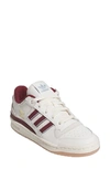 Adidas Originals Forum Low Sneaker In Cloud/ Red/ Cream