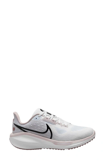 Nike Zoom Vomero 17 Road Running Shoe In Platinum/ Violet/ Black