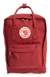 Fjall Raven Kånken 15-inch Laptop Backpack In Ox Red