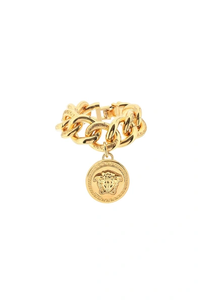 Versace Chain Medusa Bracelet In Gold