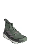 Adidas Originals Terrex Free Hiker 2.0 Hiking Shoe In Green/ Fig/ Jade