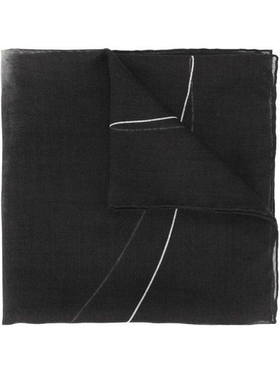 Givenchy Monkey Brothers Scarf - Black