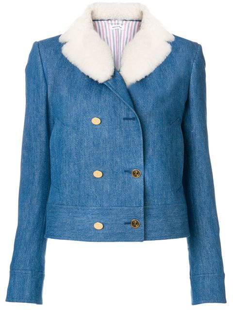 thom browne denim jacket