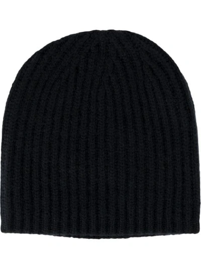 Warm-me Knit Cap In Black