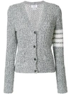 Thom Browne Wool Blend V In Grey