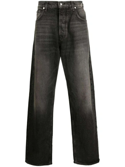 Rhude Black Wide-leg Jeans