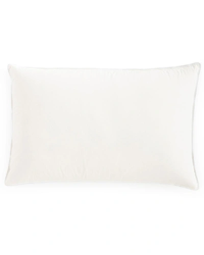 Pine Cone Hill Standard Meditation Medium-support Pillow, 20" X 26" In White