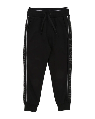 Givenchy Jogging Pants W/ Logo Sides In Black