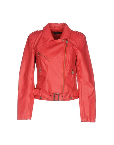 Twinset Jackets In Red