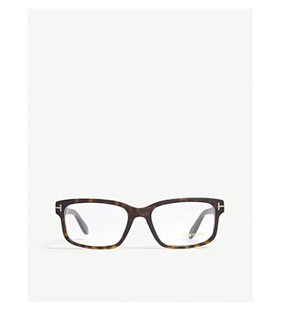 Tom Ford Tf5313 Square-frame Glasses In Black