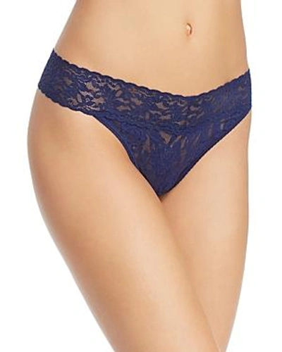 Hanky Panky Original Rise Thong In Odyssey Blue