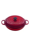 Le Creuset Signature 3.5-quart Enameled Cast Iron Braiser In Cherry