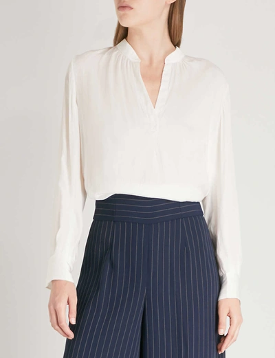 Zadig & Voltaire Satin Top In Noir (black)