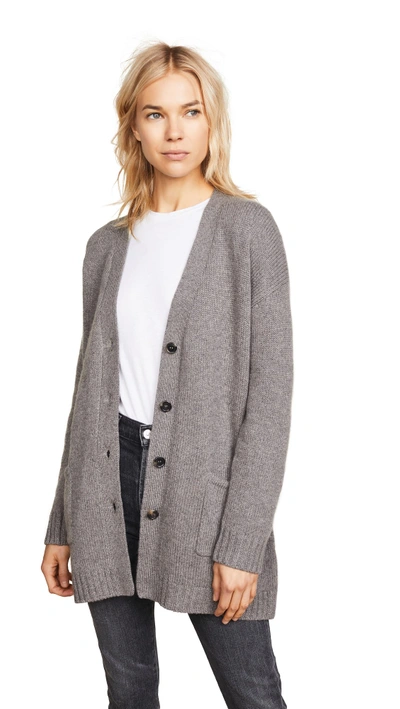 Sablyn Lily Long Cardigan In Otter
