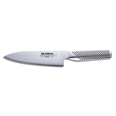 Global G-58 6 Inch Chef's Knife In Gray