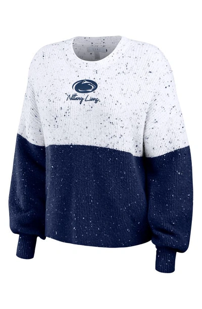 Wear By Erin Andrews University Colorblock Sweatshirt In Penn State University