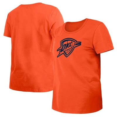 New Era Orange Oklahoma City Thunder 2023/24 City Edition T-shirt