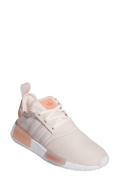 Adidas Originals Nmd R1 Trainer In Quartz/ Clay/ White