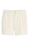 Bonobos Washed Stretch Cotton Chino Shorts In Oat Milk