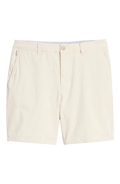 Bonobos Washed Stretch Cotton Chino Shorts In Oat Milk