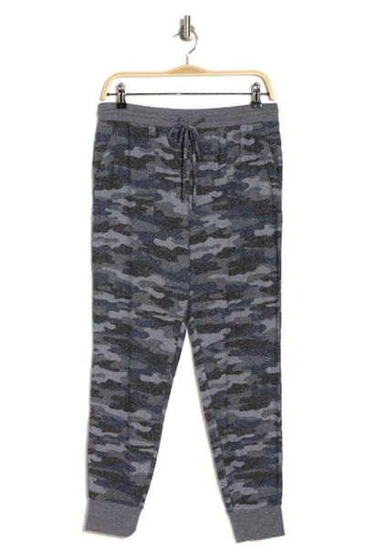Lucky Brand Cloud Jersey Camo Joggers In Gray